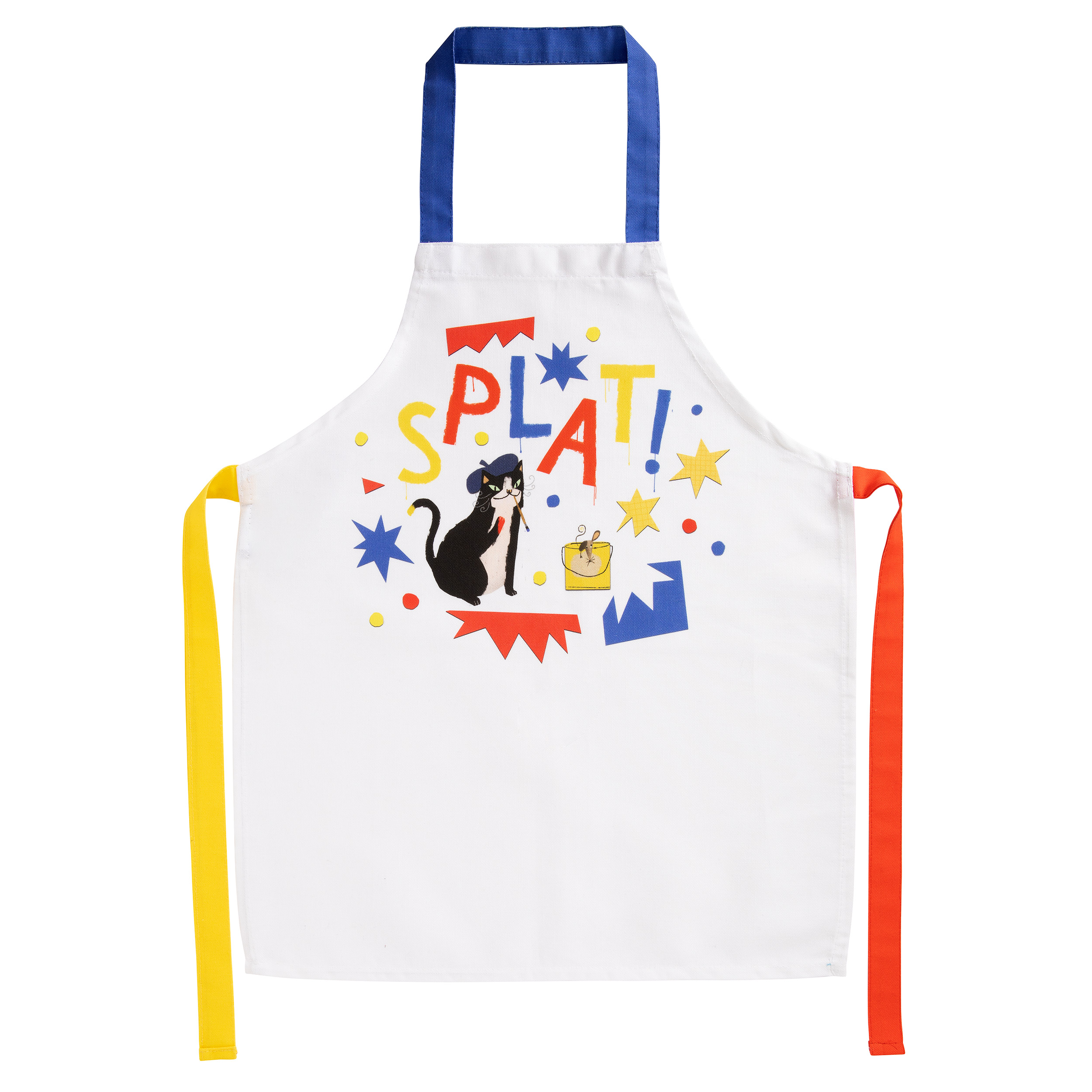 Mildred the Gallery Cat children's apron